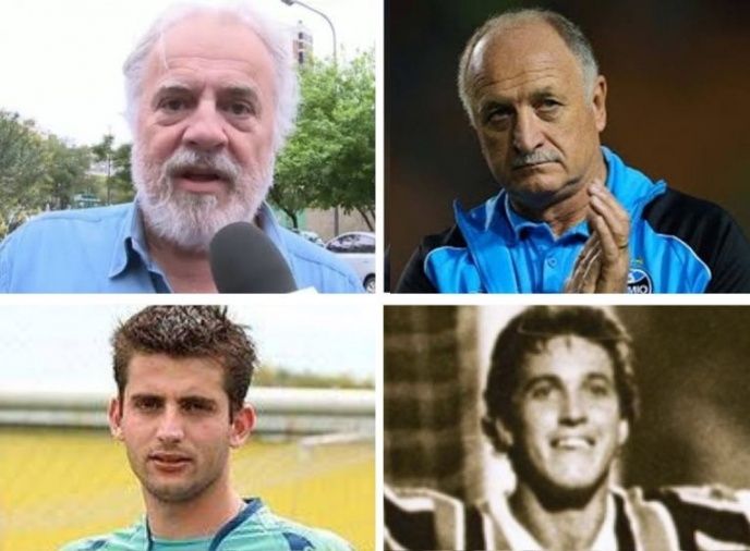 Cacalo, Felipão, Galatto e Osvaldo estarão na Calçada da Fama do Grêmio