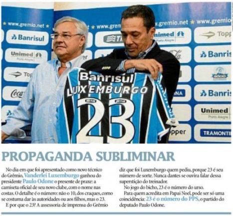 O uso da máquina!