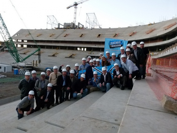do MGV visitam Arena