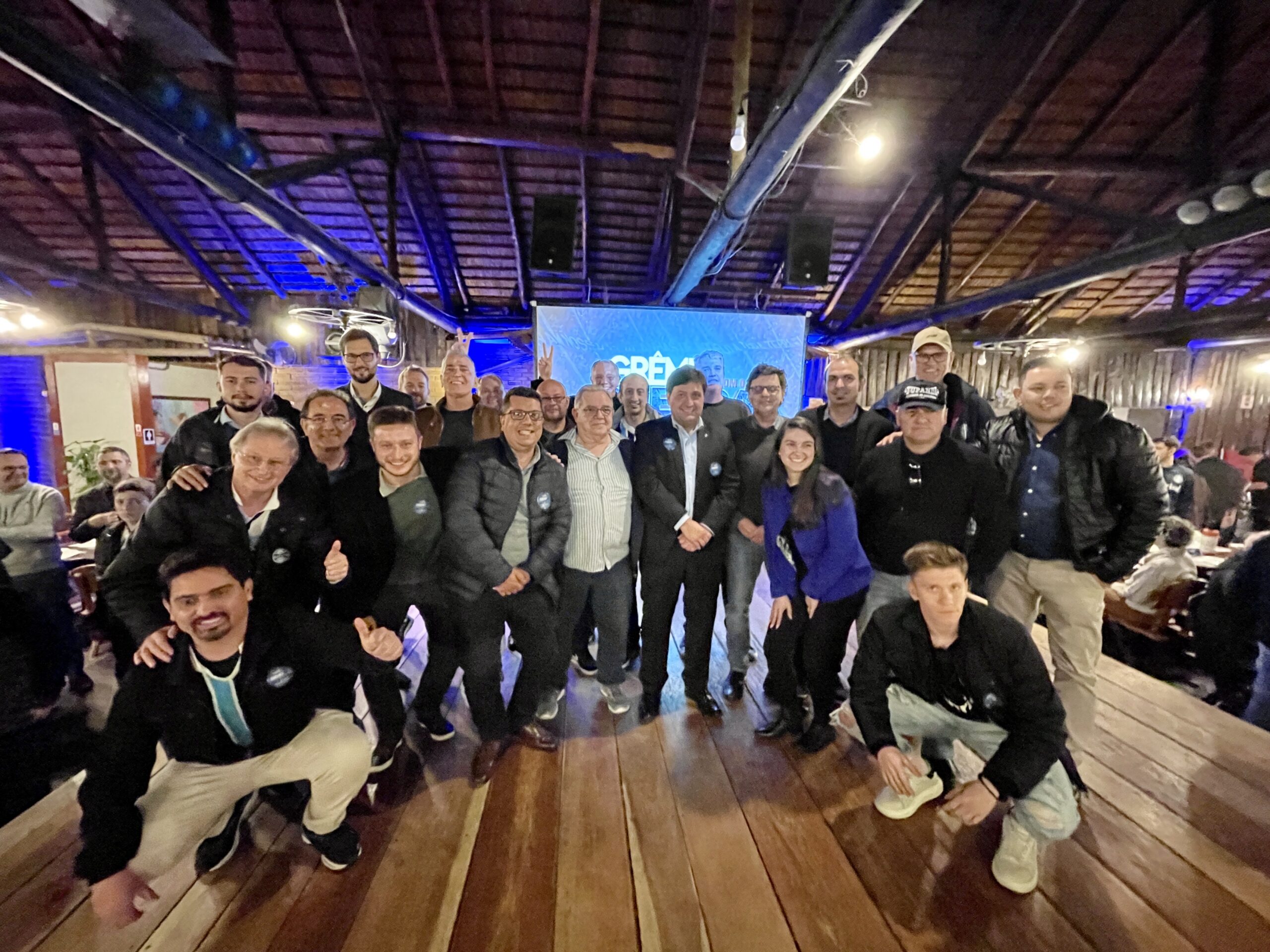 MGV participa de lançamento da chapa Grêmio com o Guerra